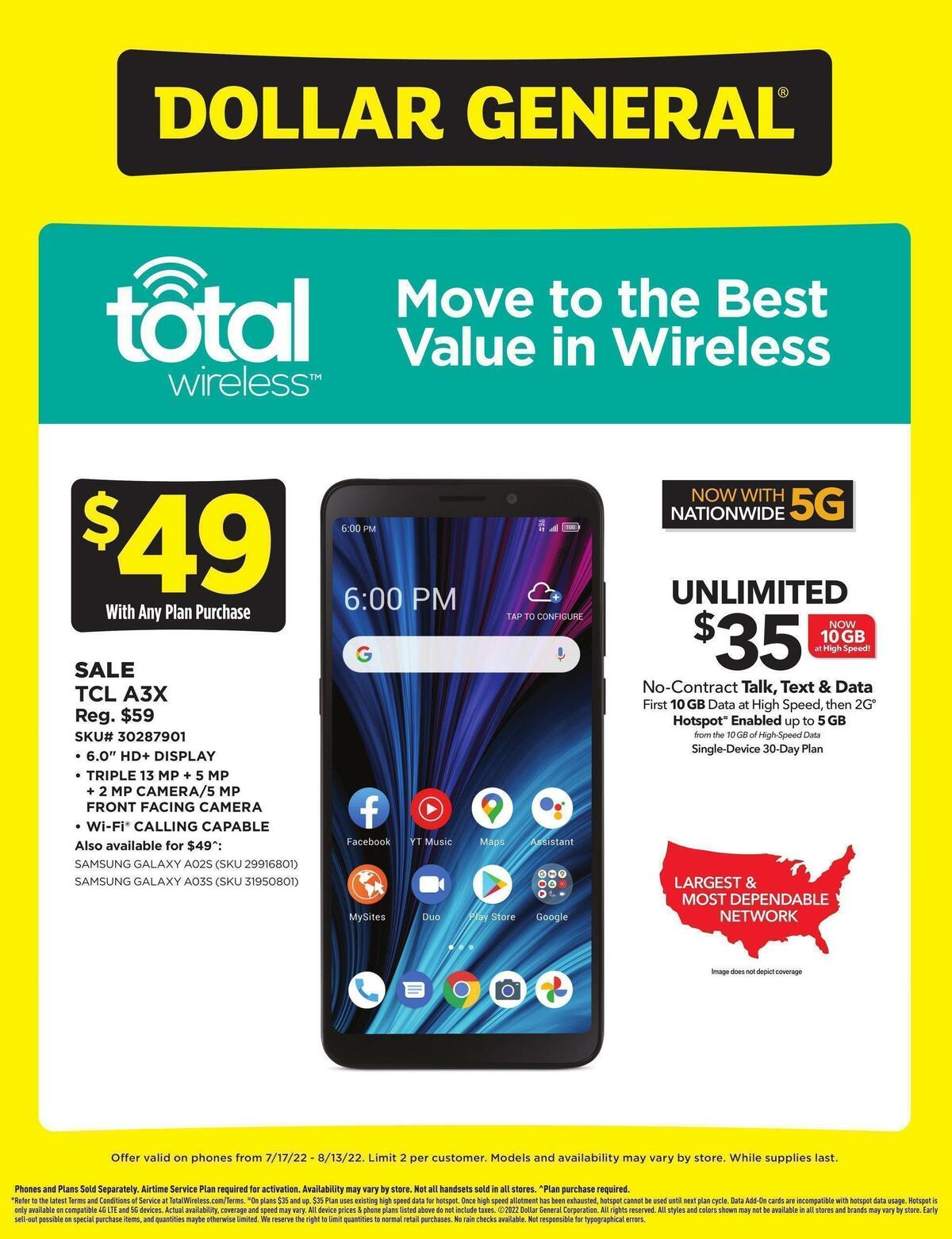 Dollar General Ad Weekly Ad from July 17