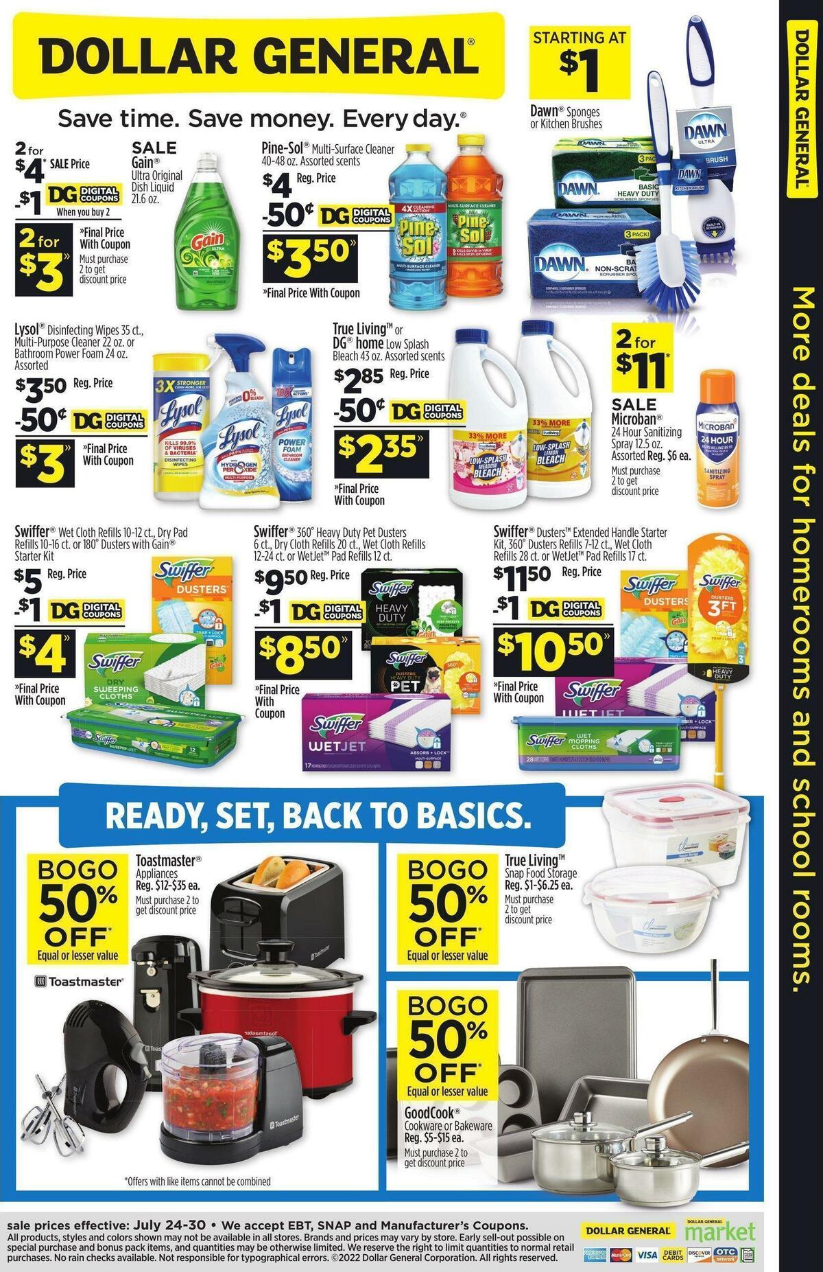 Dollar General Weekly Ad from July 24