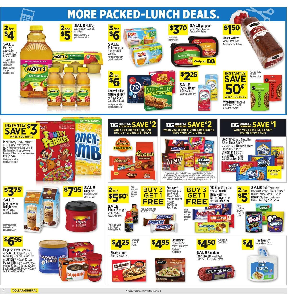 Dollar General Weekly Ad from August 7