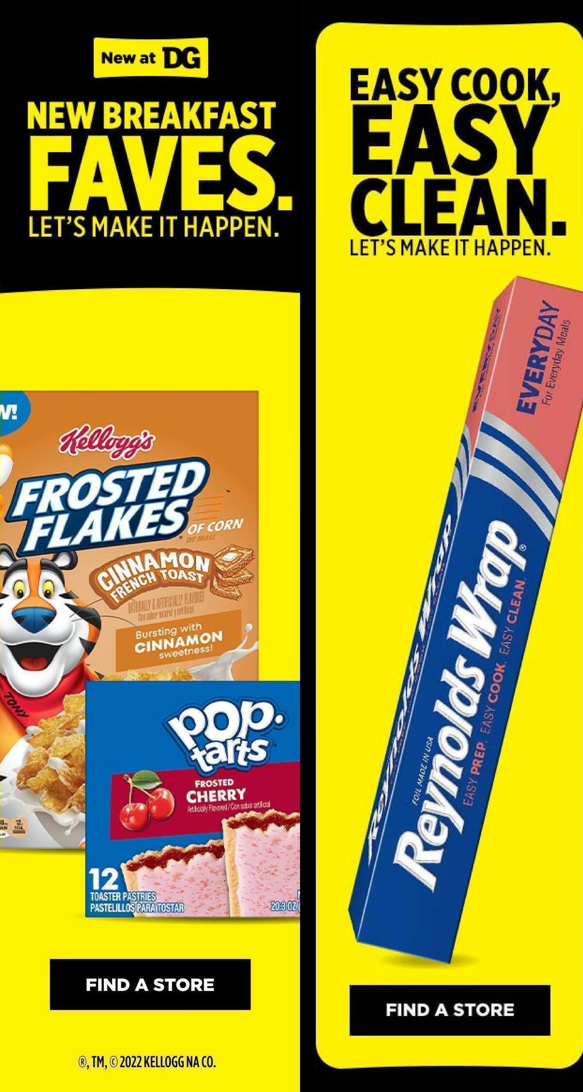 Dollar General Weekly Ad from September 18