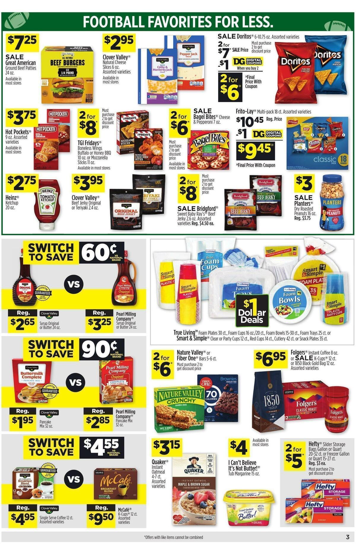 Dollar General Weekly Ad from September 25