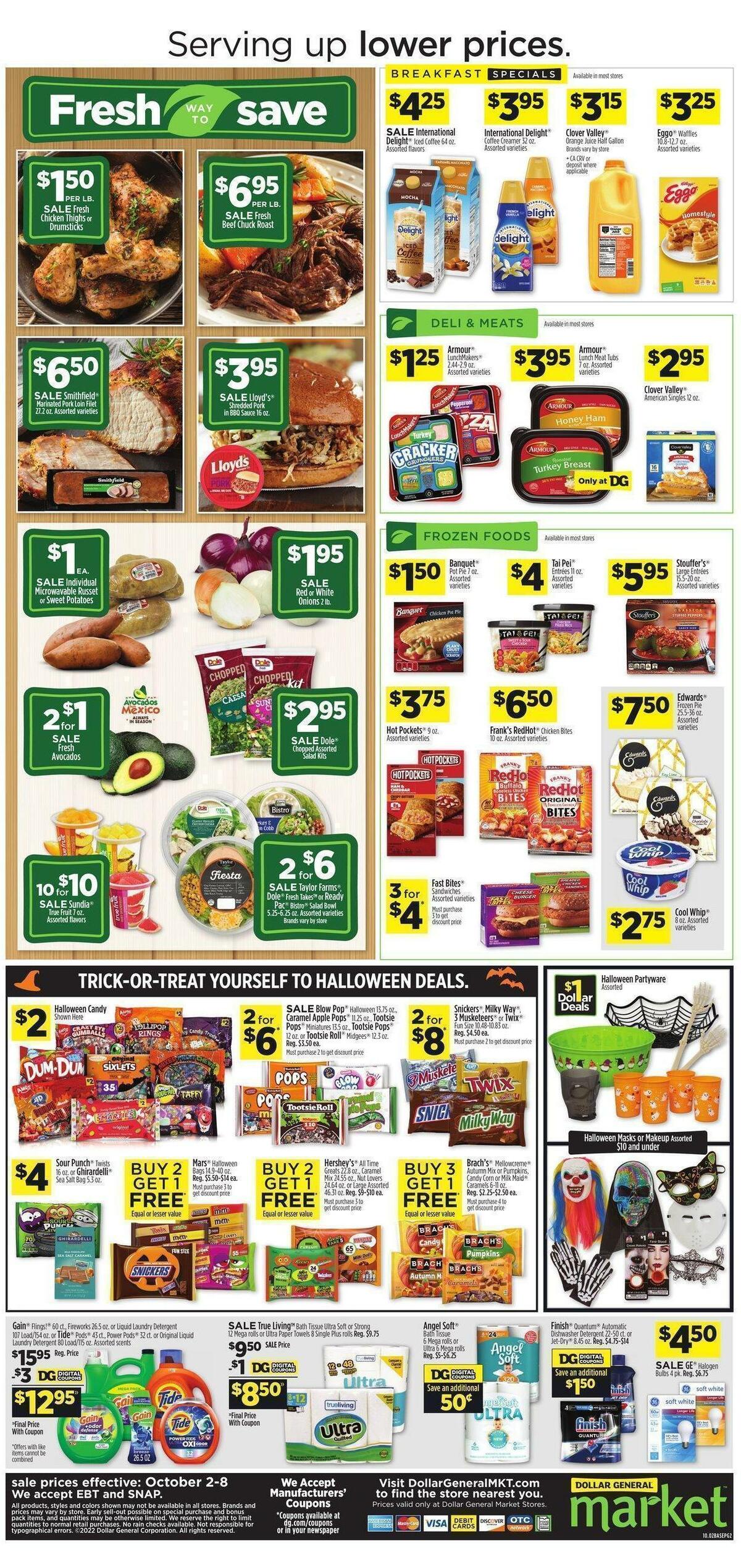 Dollar General Market Ad Weekly Ad from October 2