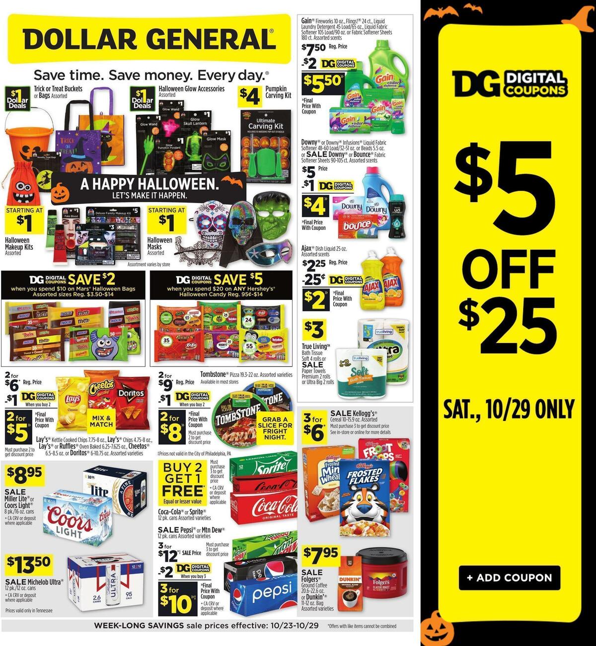 Dollar General Weekly Ad from October 23