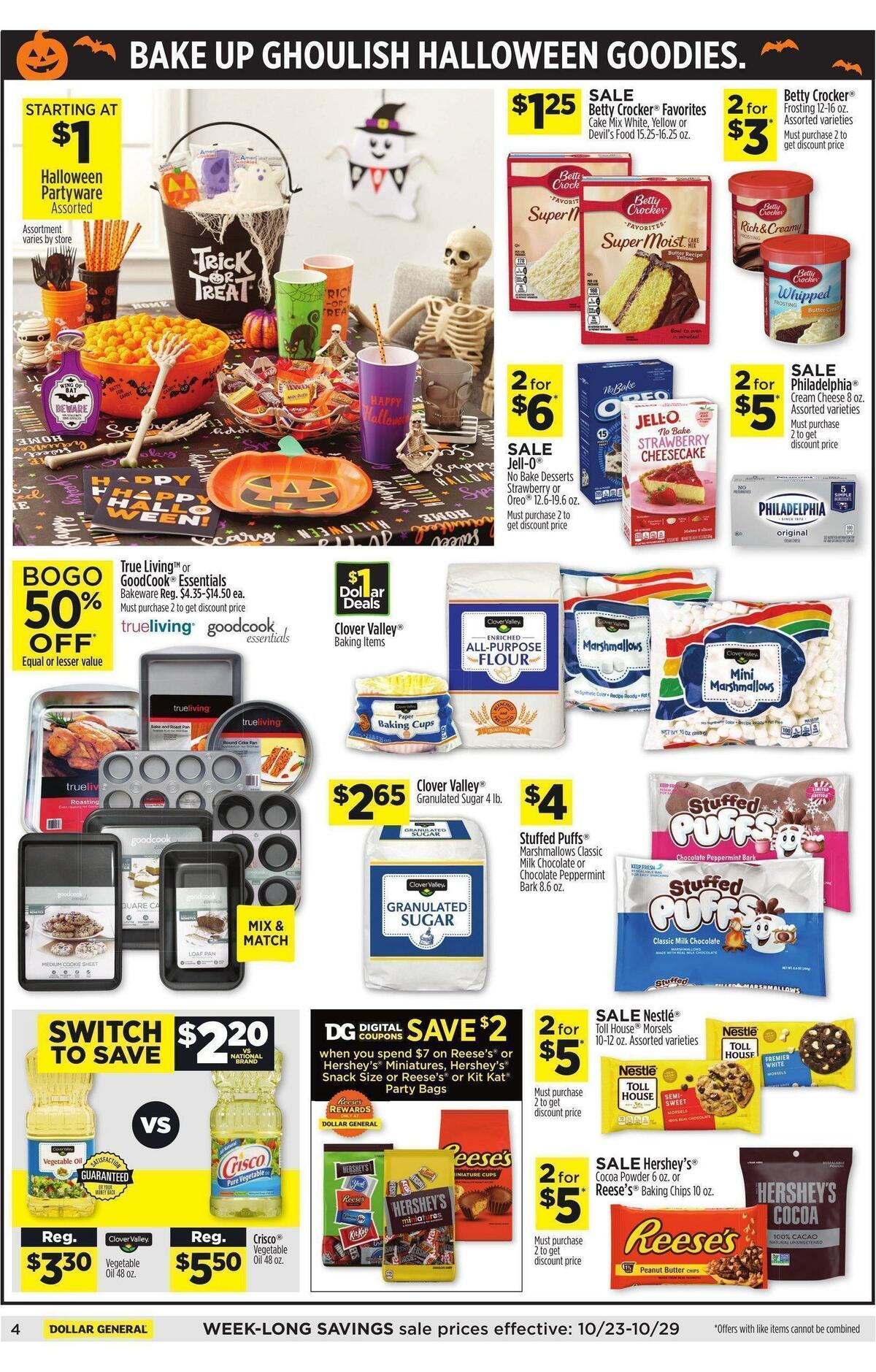 Dollar General Weekly Ad from October 23
