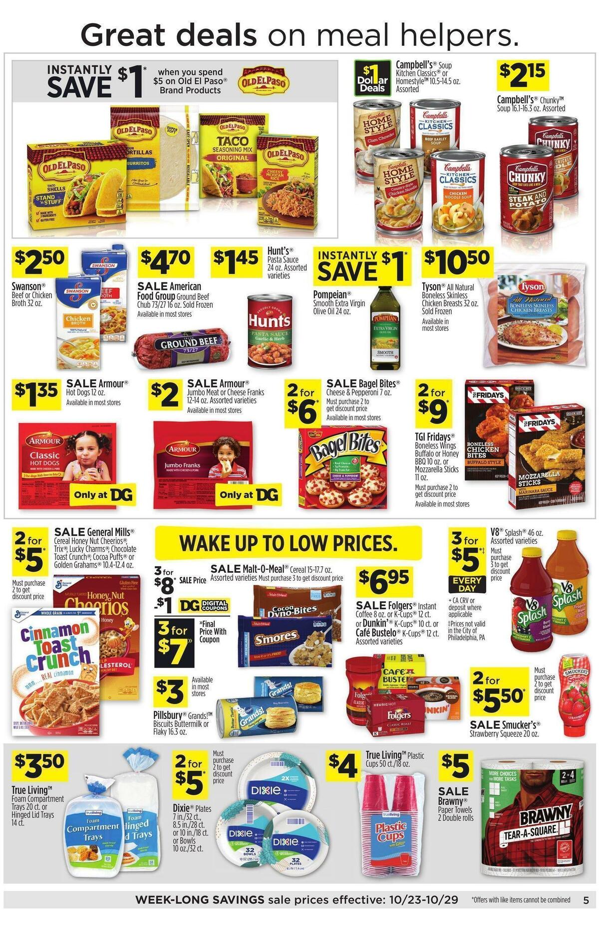 Dollar General Weekly Ad from October 23