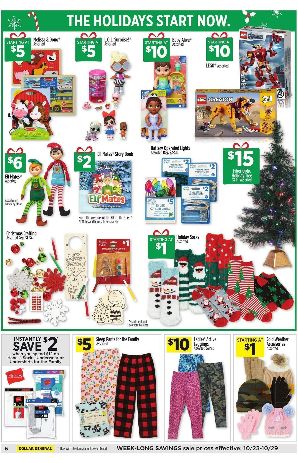Dollar General Weekly Ad from October 23