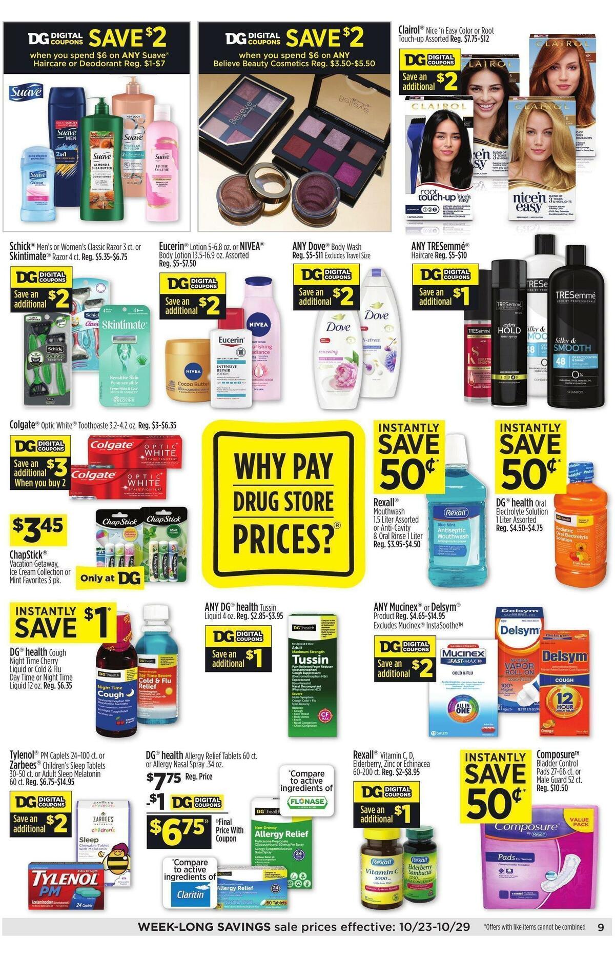 Dollar General Weekly Ad from October 23