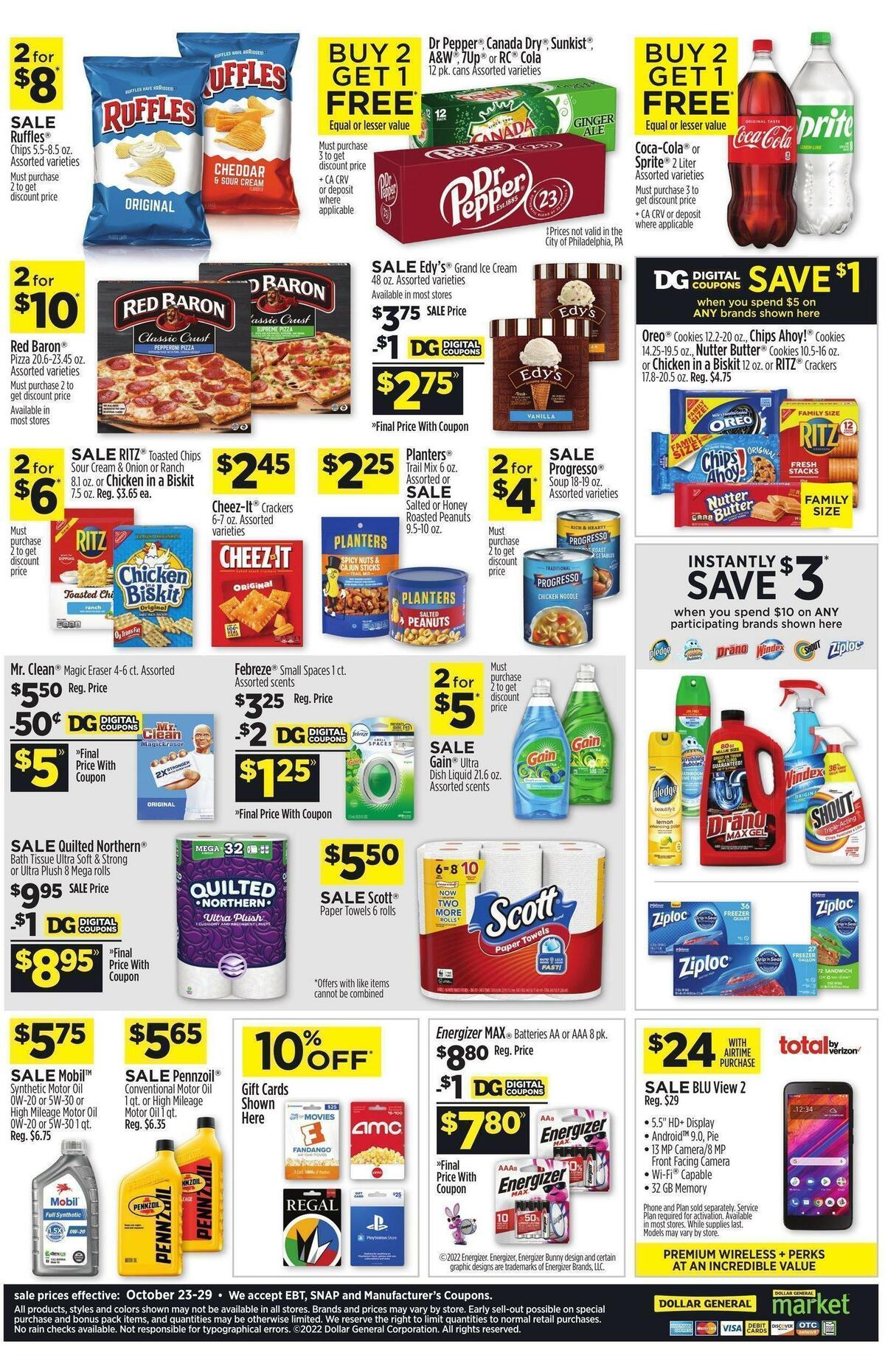 Dollar General Weekly Ad from October 23