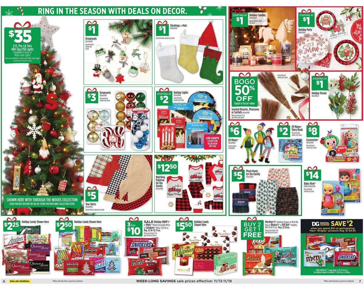Dollar General Weekly Ad from November 13