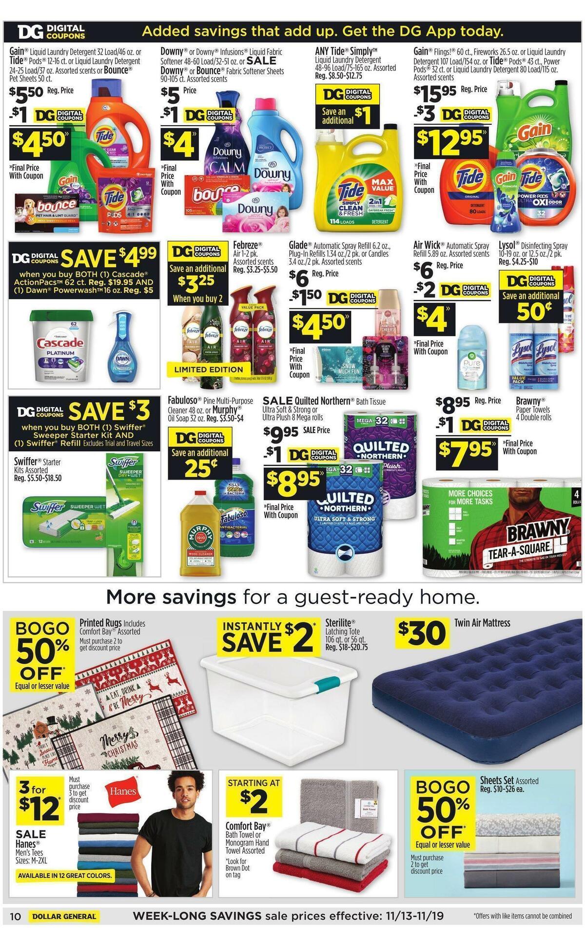 Dollar General Weekly Ad from November 13