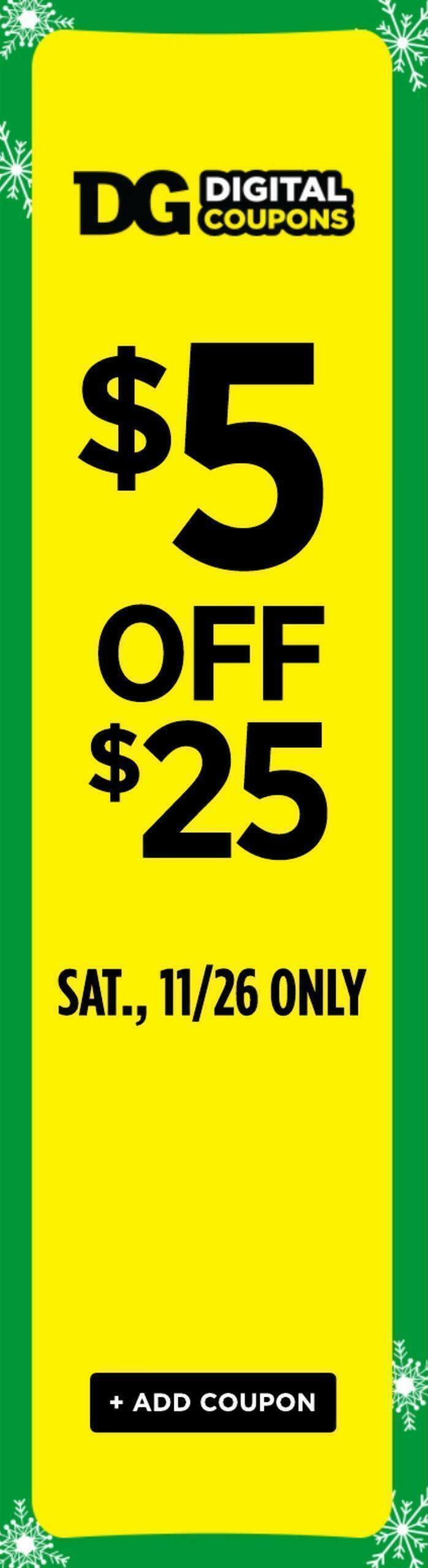 Dollar General Weekly Ad from November 20