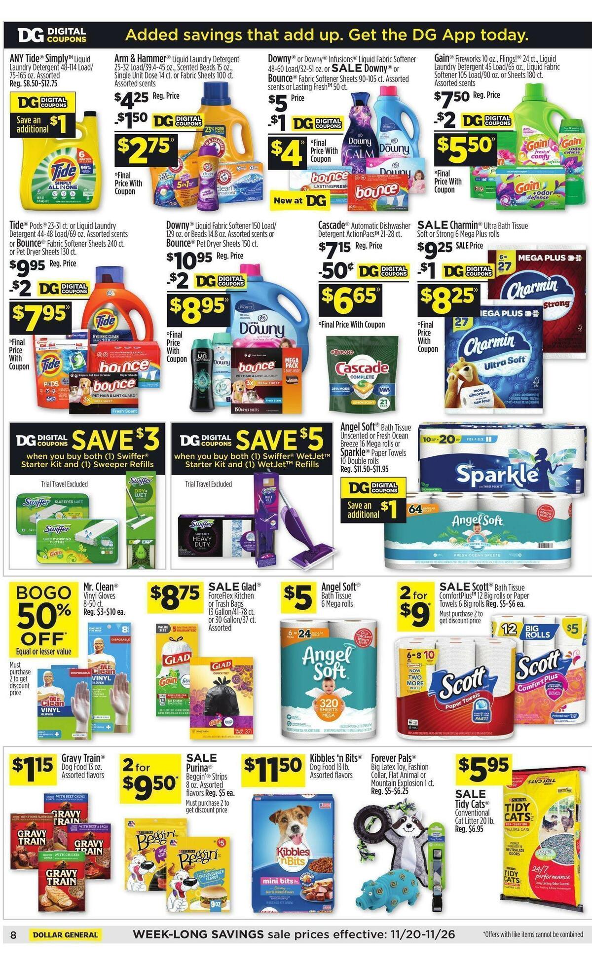 Dollar General Weekly Ad from November 20