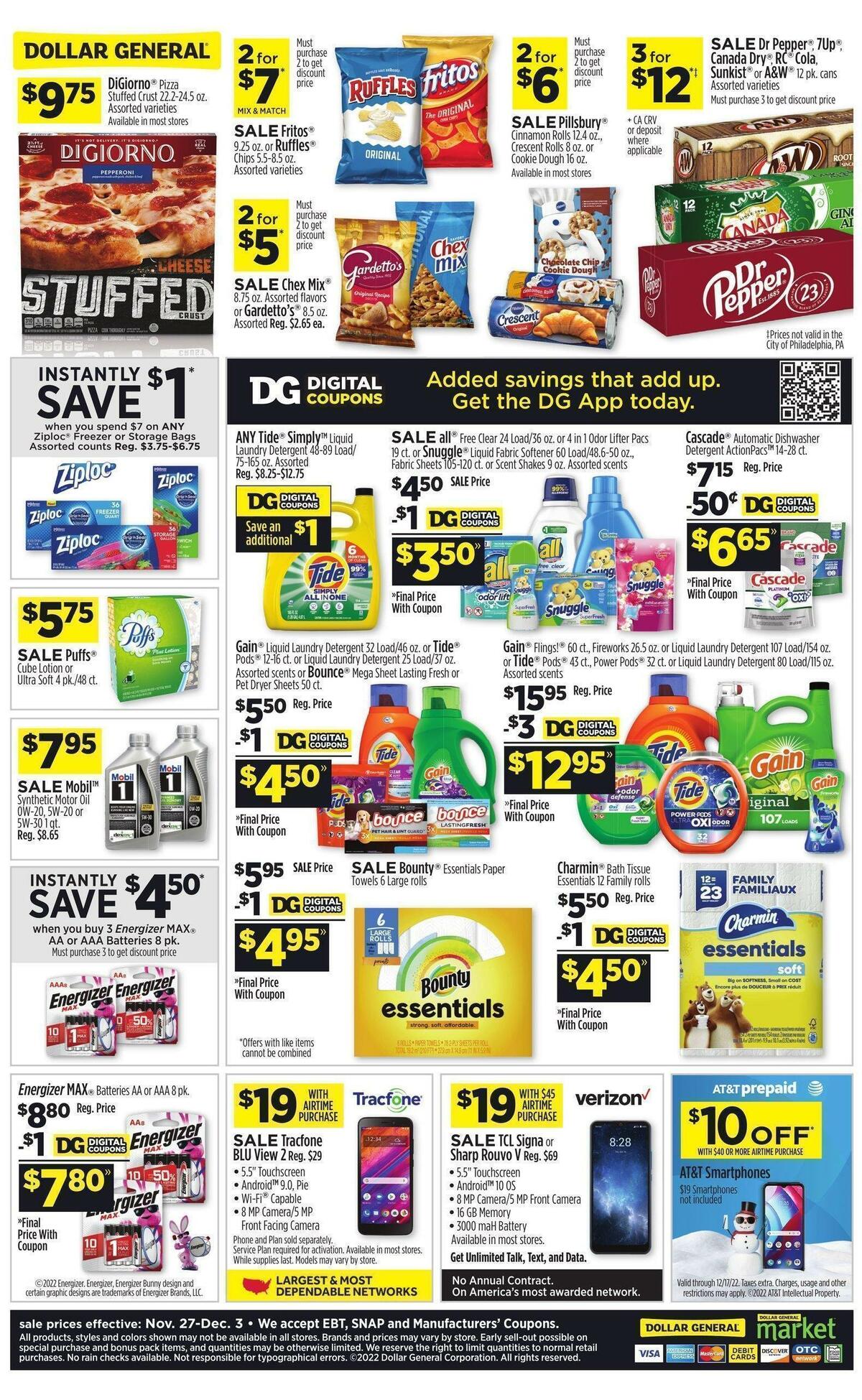 Dollar General Weekly Ad from November 27