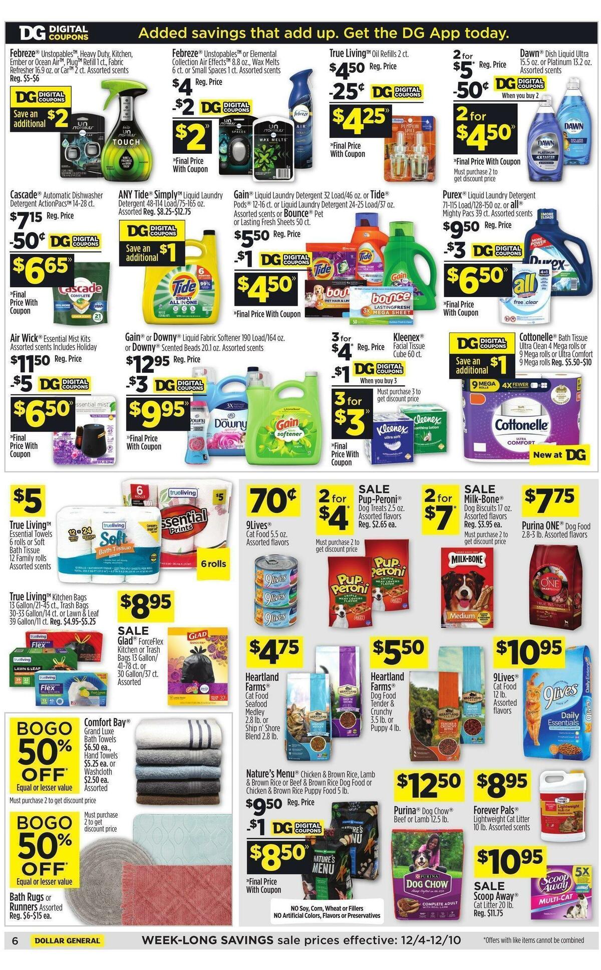 Dollar General Weekly Ad from December 4