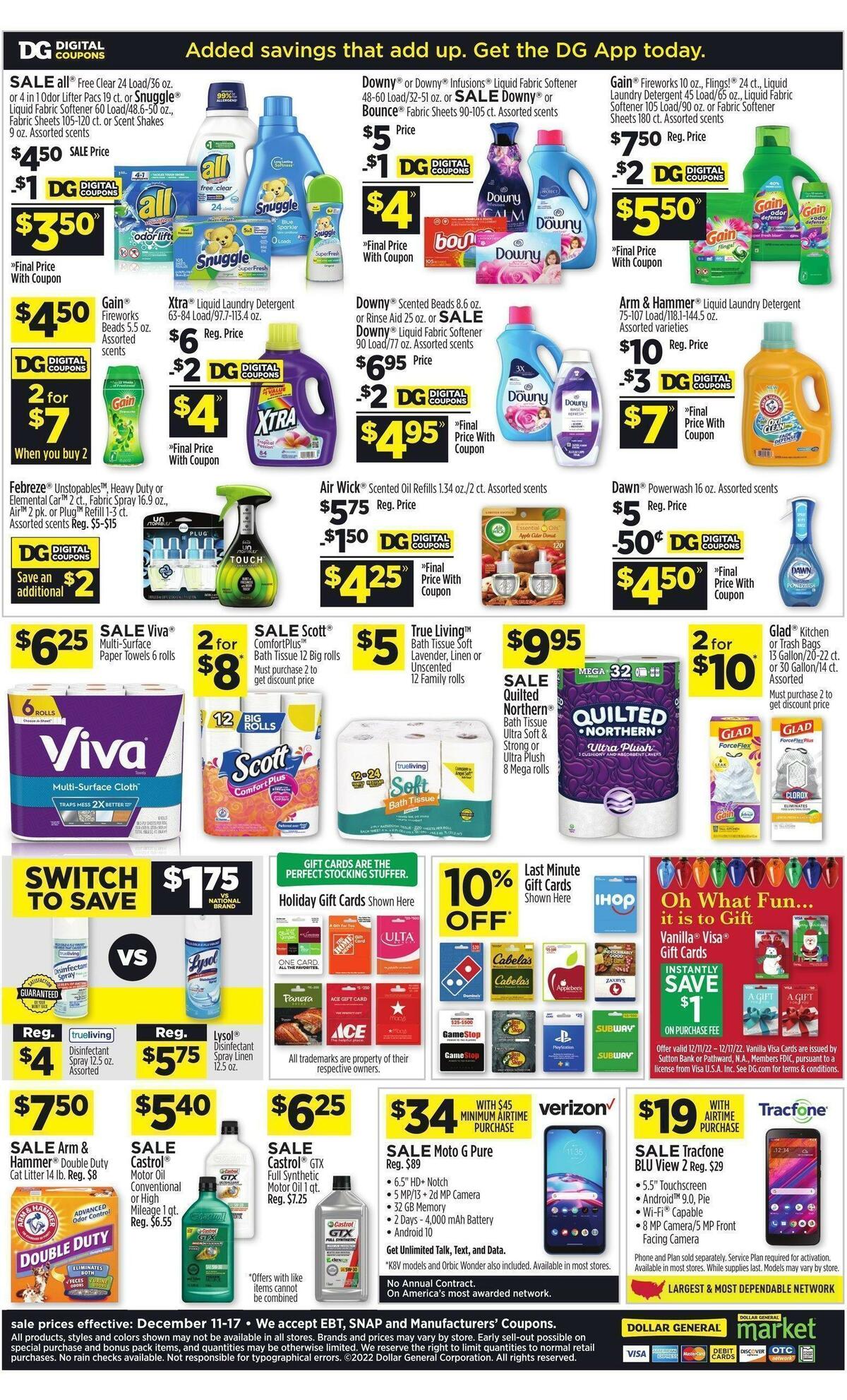 Dollar General Weekly Ad from December 11