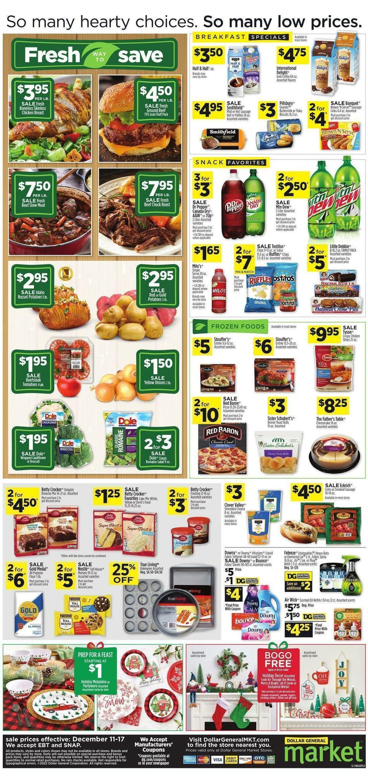 Dollar General Market Ad Weekly Ad from December 11