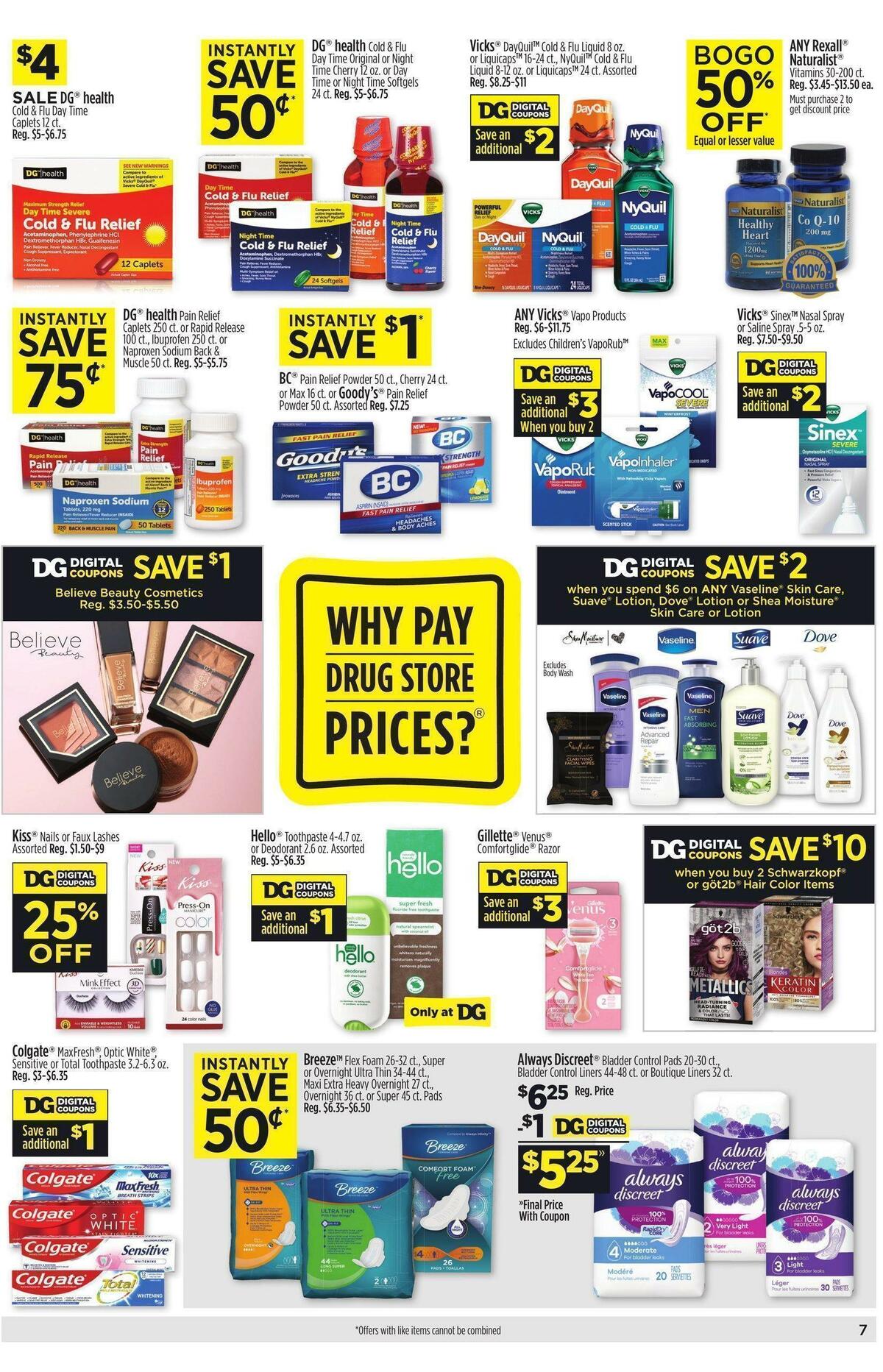 Dollar General Weekly Ad from December 25