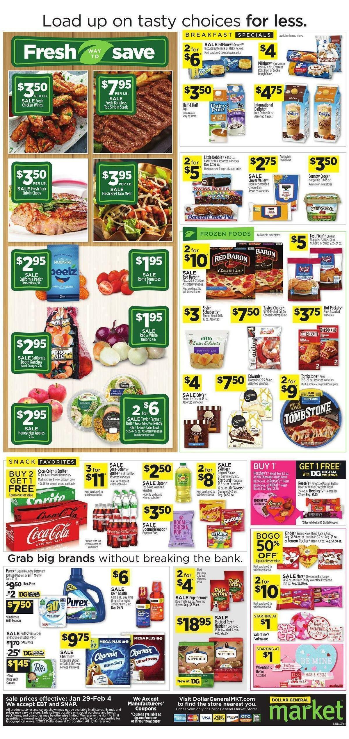 Dollar General Market Ad Weekly Ad from January 29
