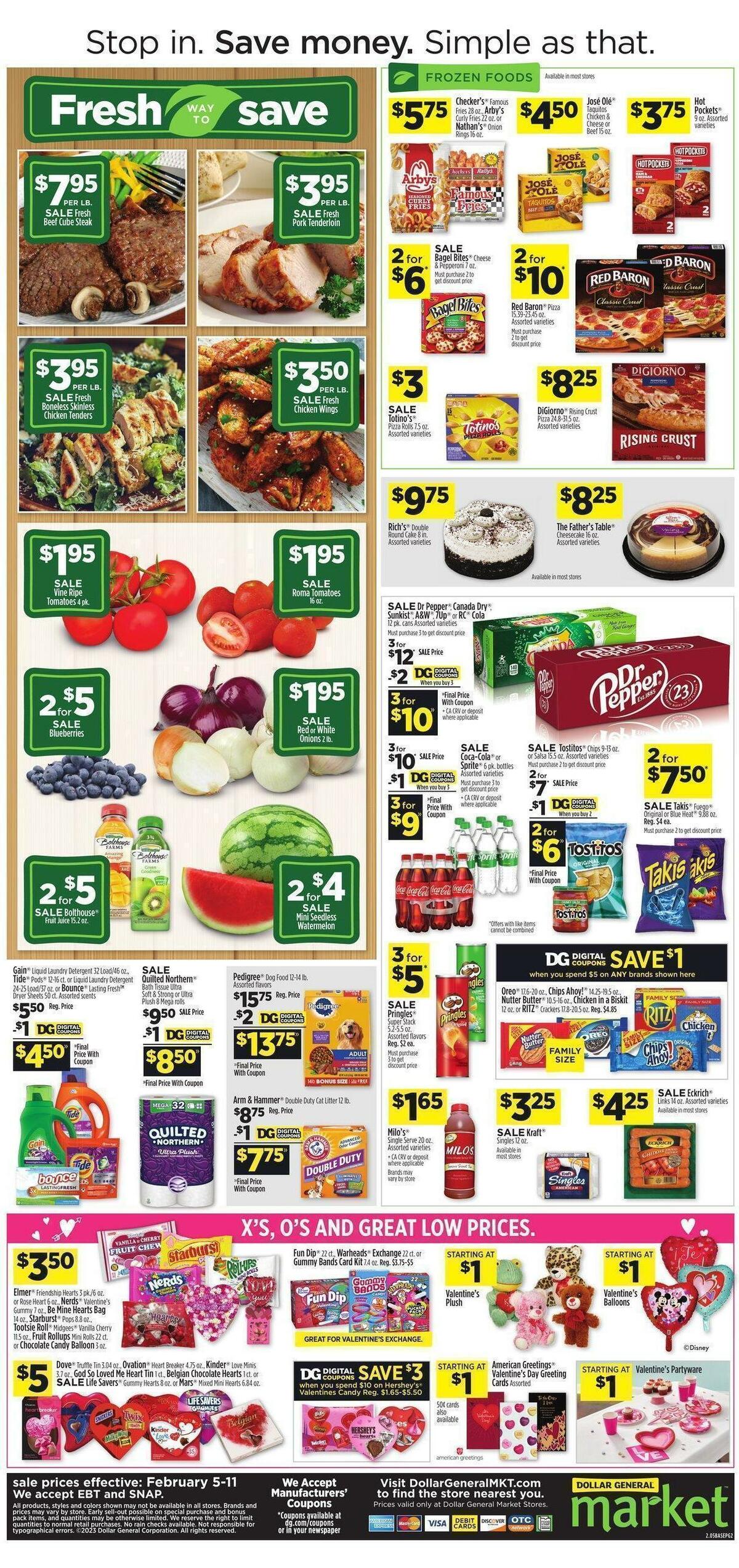 Dollar General Market Ad Weekly Ad from February 5