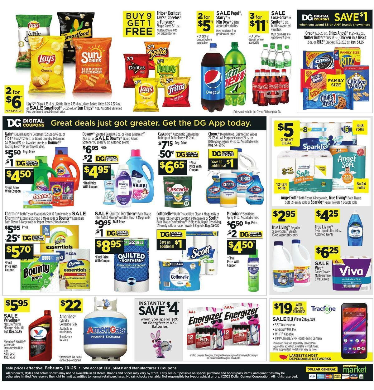 Dollar General Weekly Ad from February 19