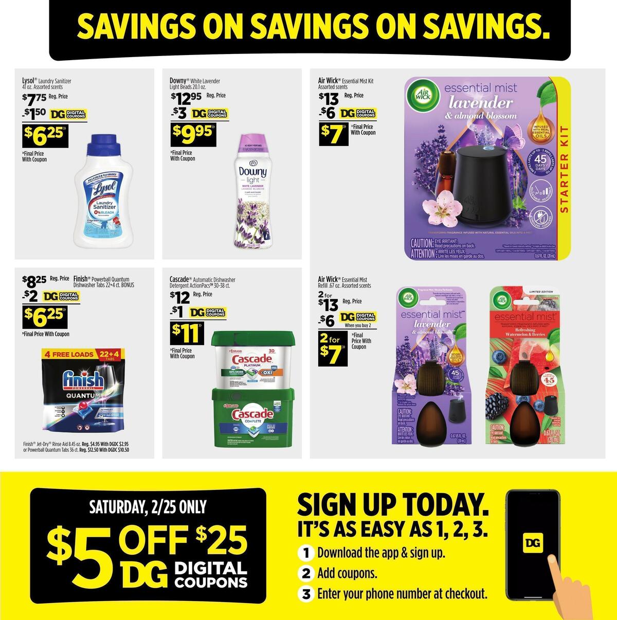 Dollar General Weekly Ad from February 19