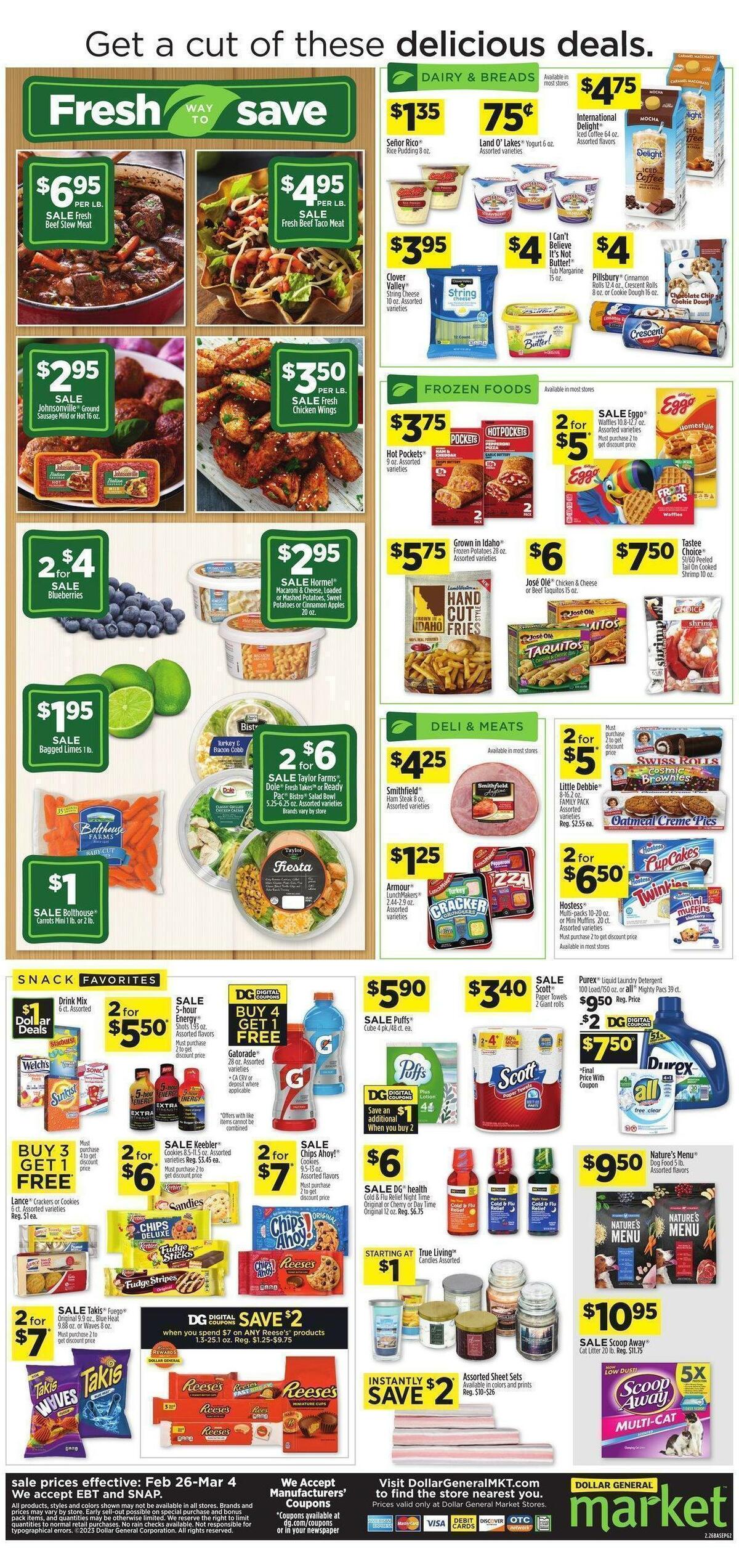 Dollar General Market Ad Weekly Ad from February 26