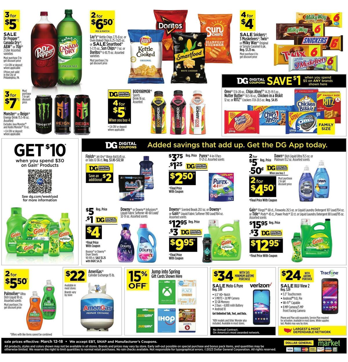 Dollar General Weekly Ad from March 12