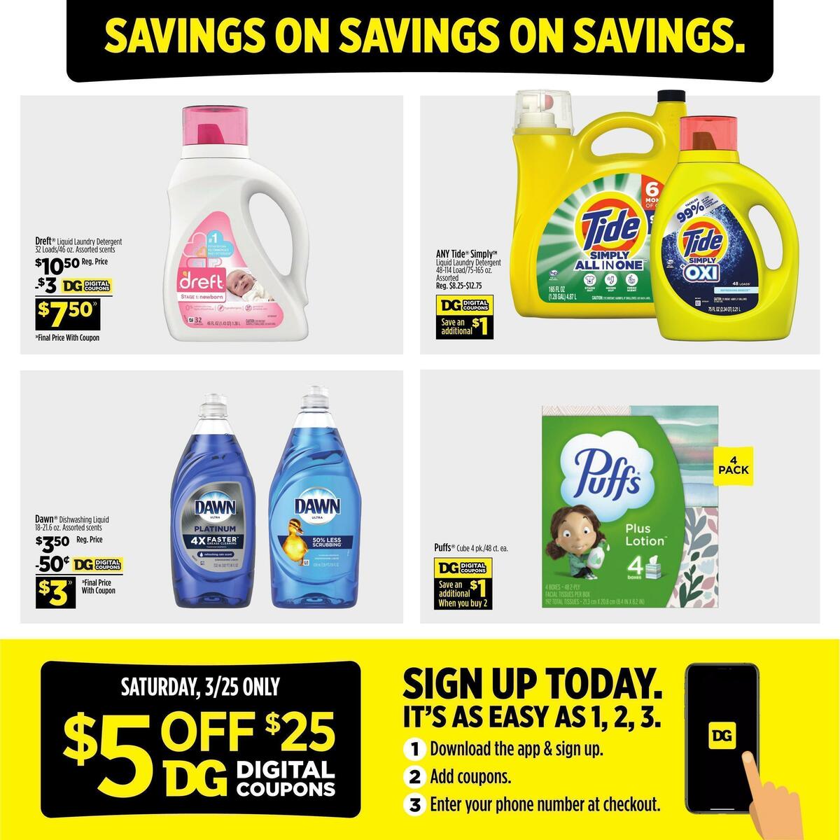 Dollar General Weekly Ad from March 19