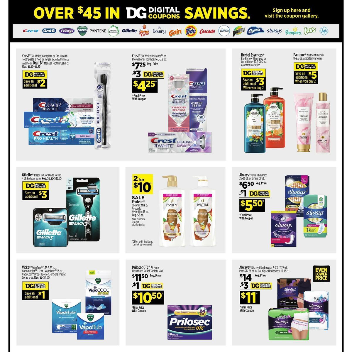 Dollar General Weekly Ad from March 26