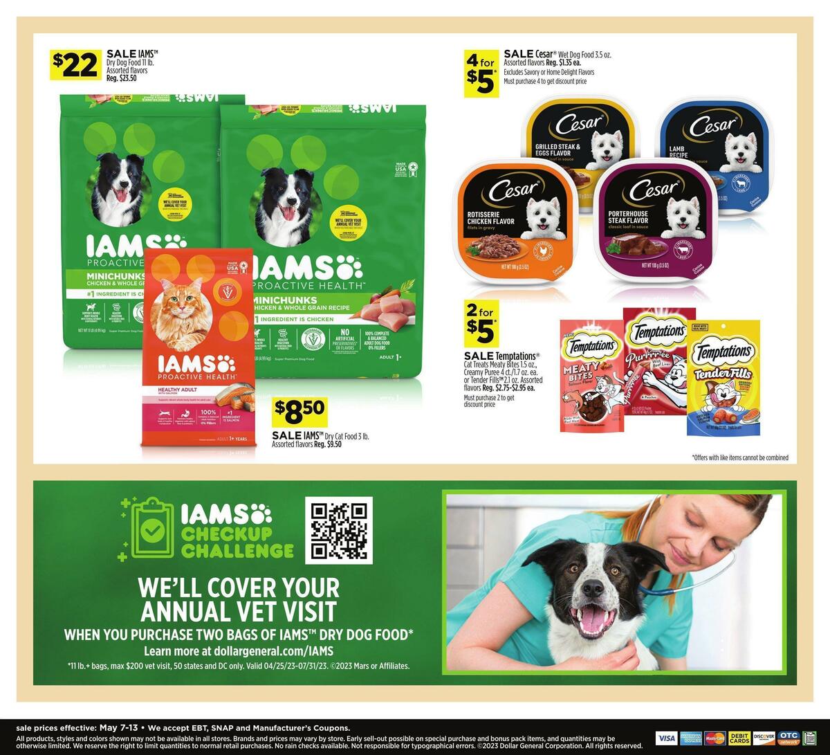 Dollar General Pet SSM Weekly Ad from May 7