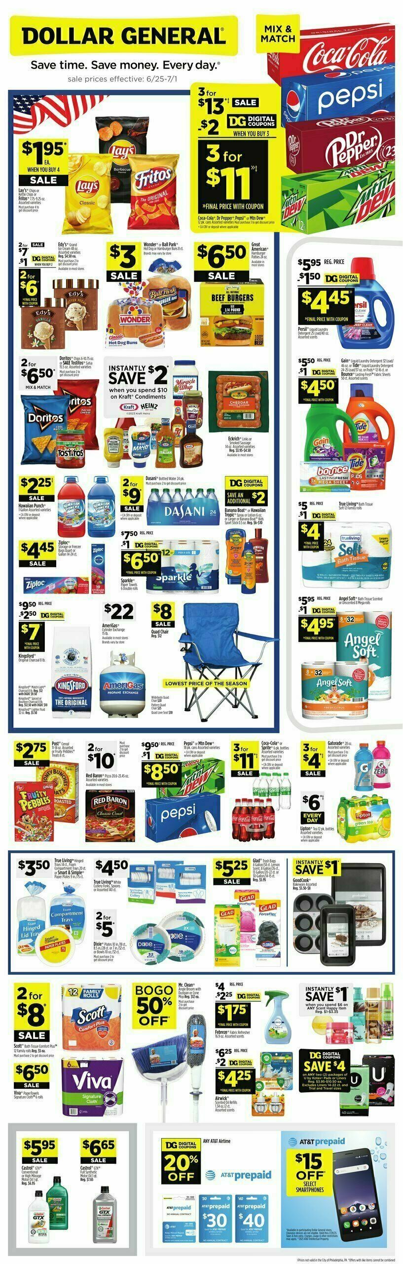 Dollar General Weekly Ad from June 25