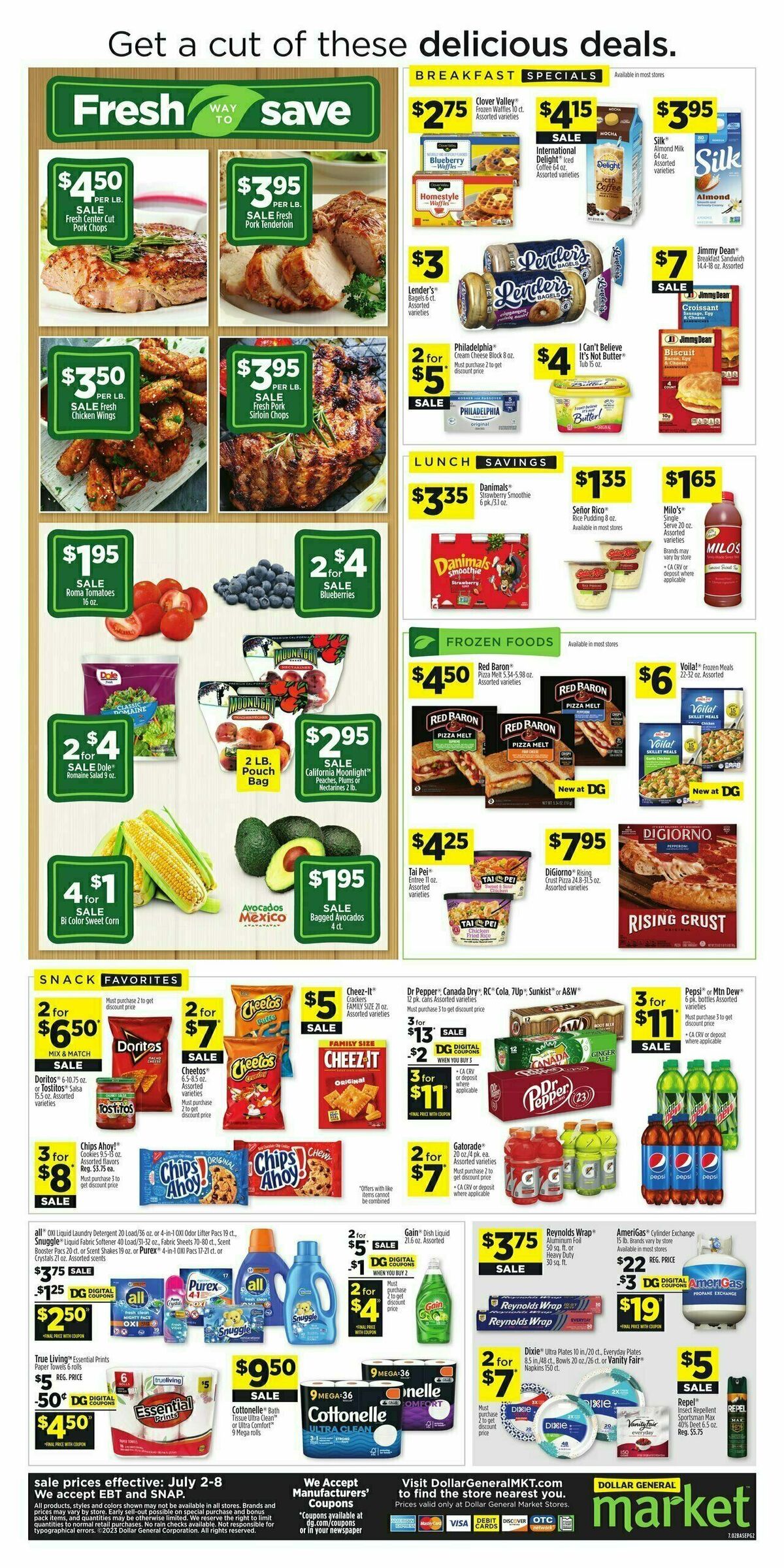 Dollar General Market Ad Weekly Ad from July 2