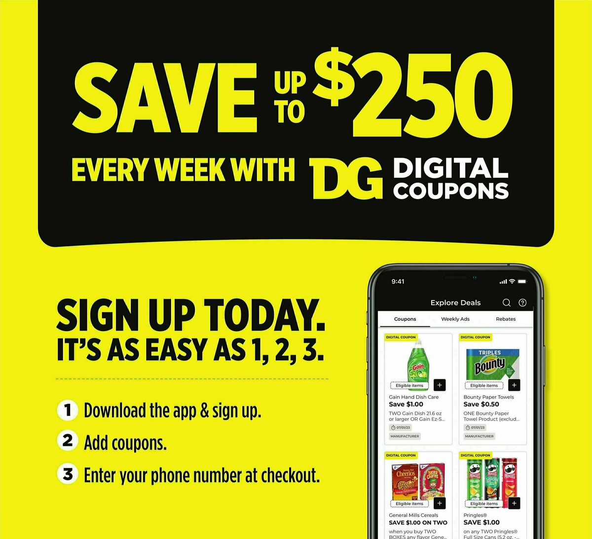 Dollar General Weekly Ad from July 16