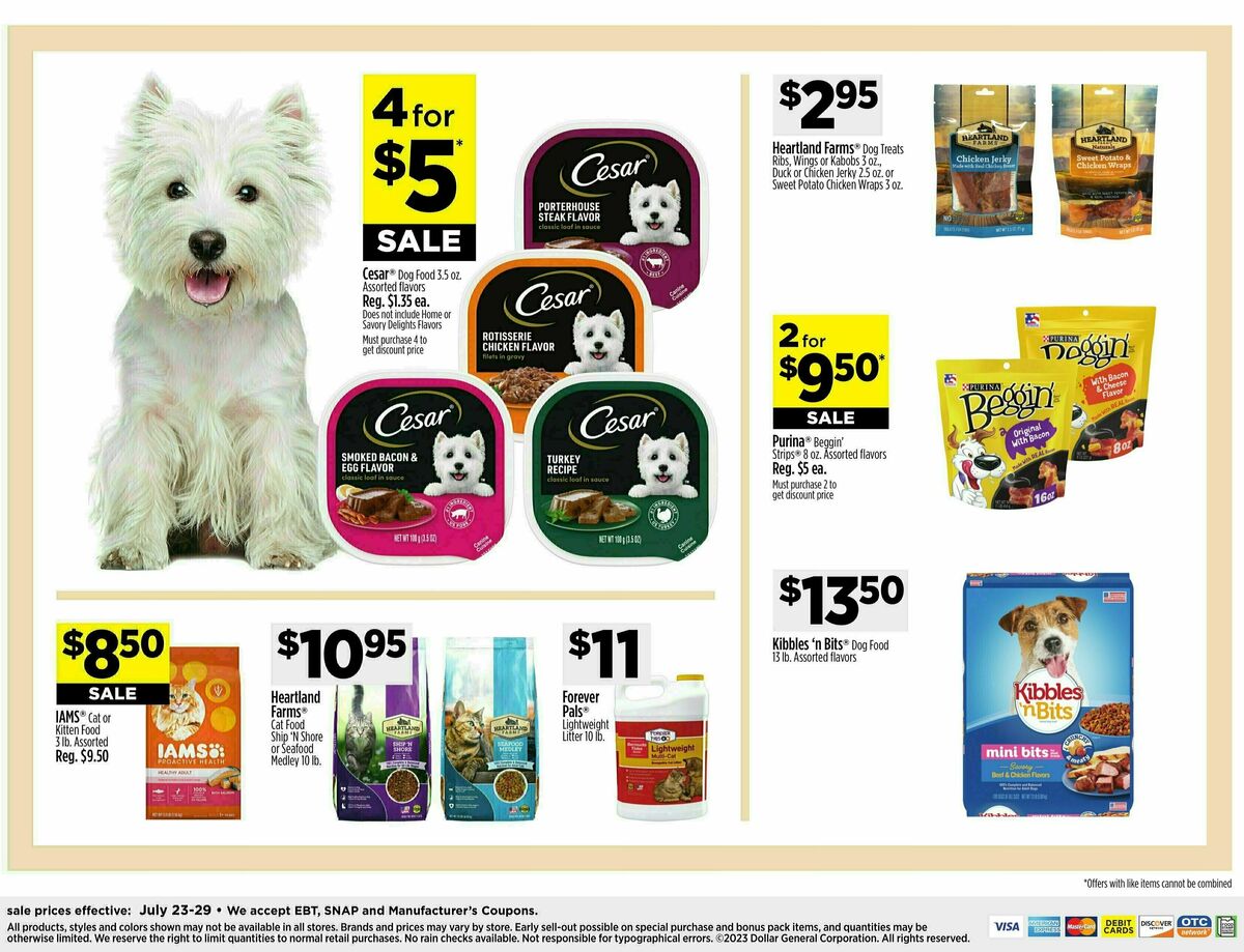 Dollar General Weekly Ad from July 23