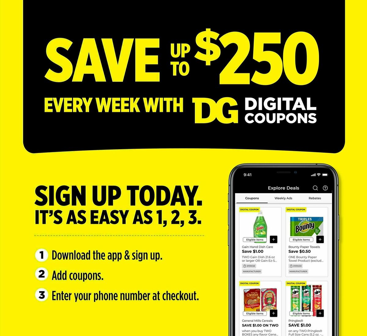Dollar General Weekly Ad from July 30
