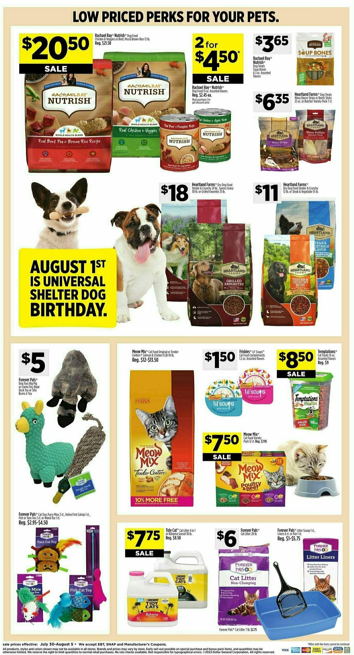 Dollar General Weekly Ad from July 30