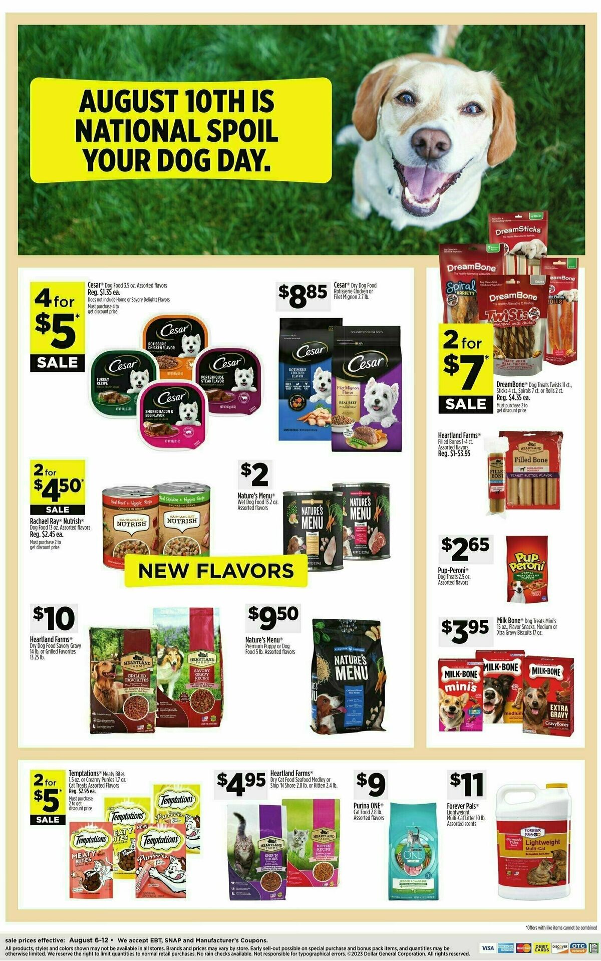 Dollar General Weekly Ad from August 6