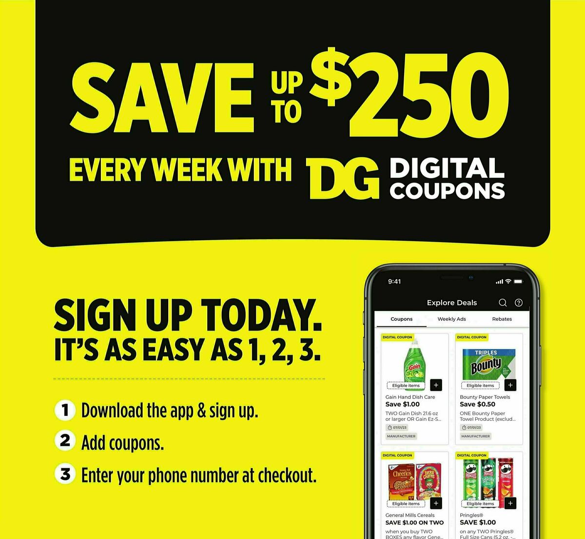 Dollar General Weekly Ad from August 6