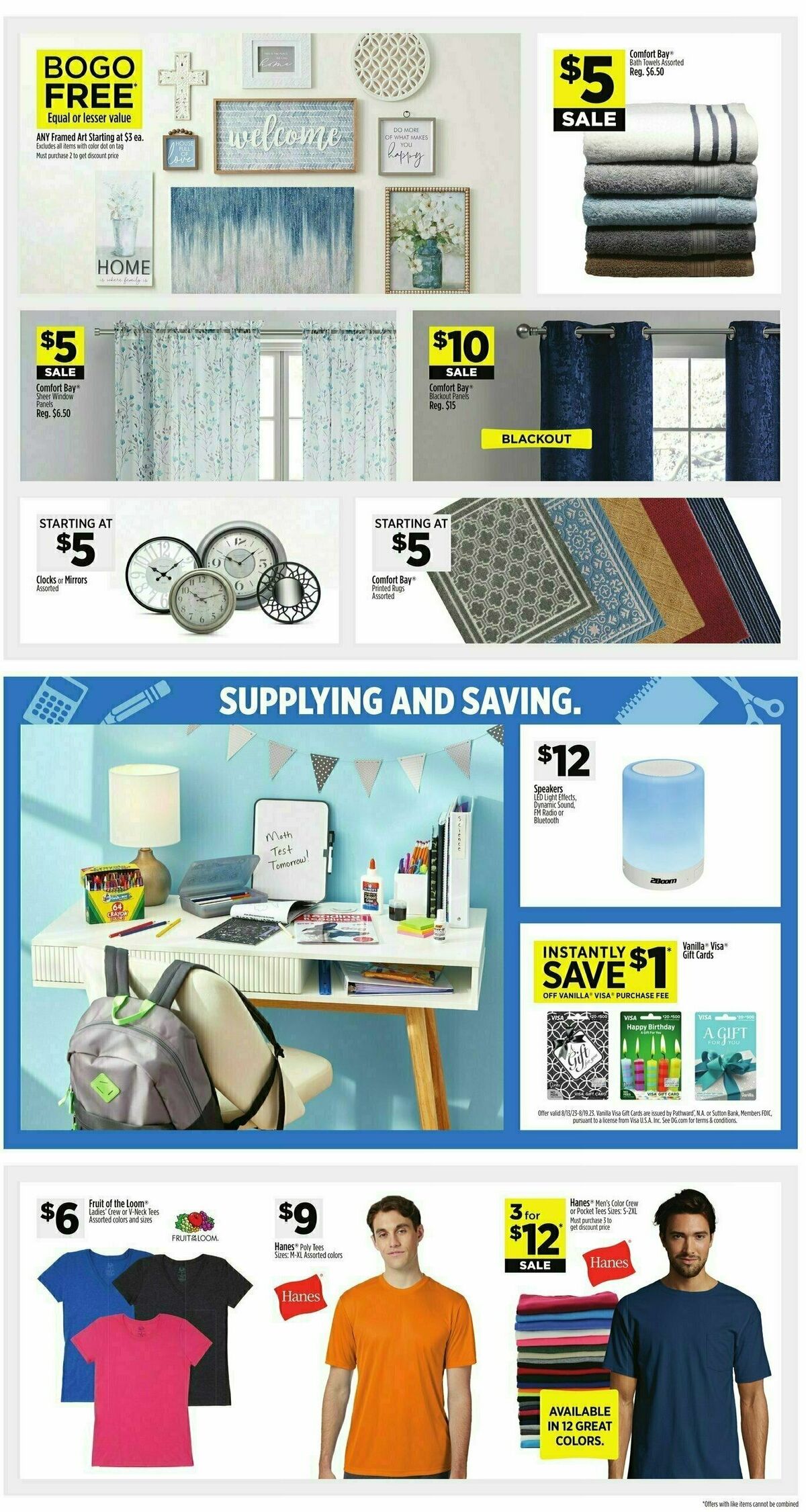 Dollar General Weekly Ad from August 13