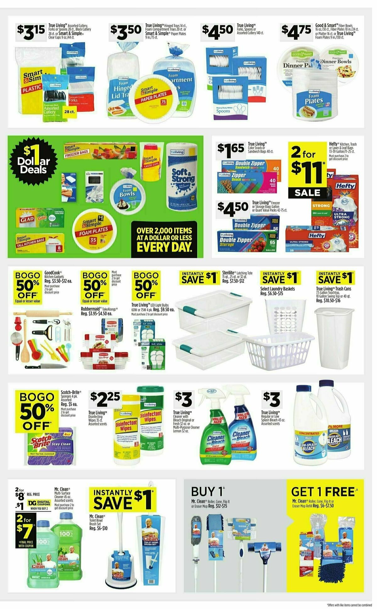 Dollar General Weekly Ad from August 20