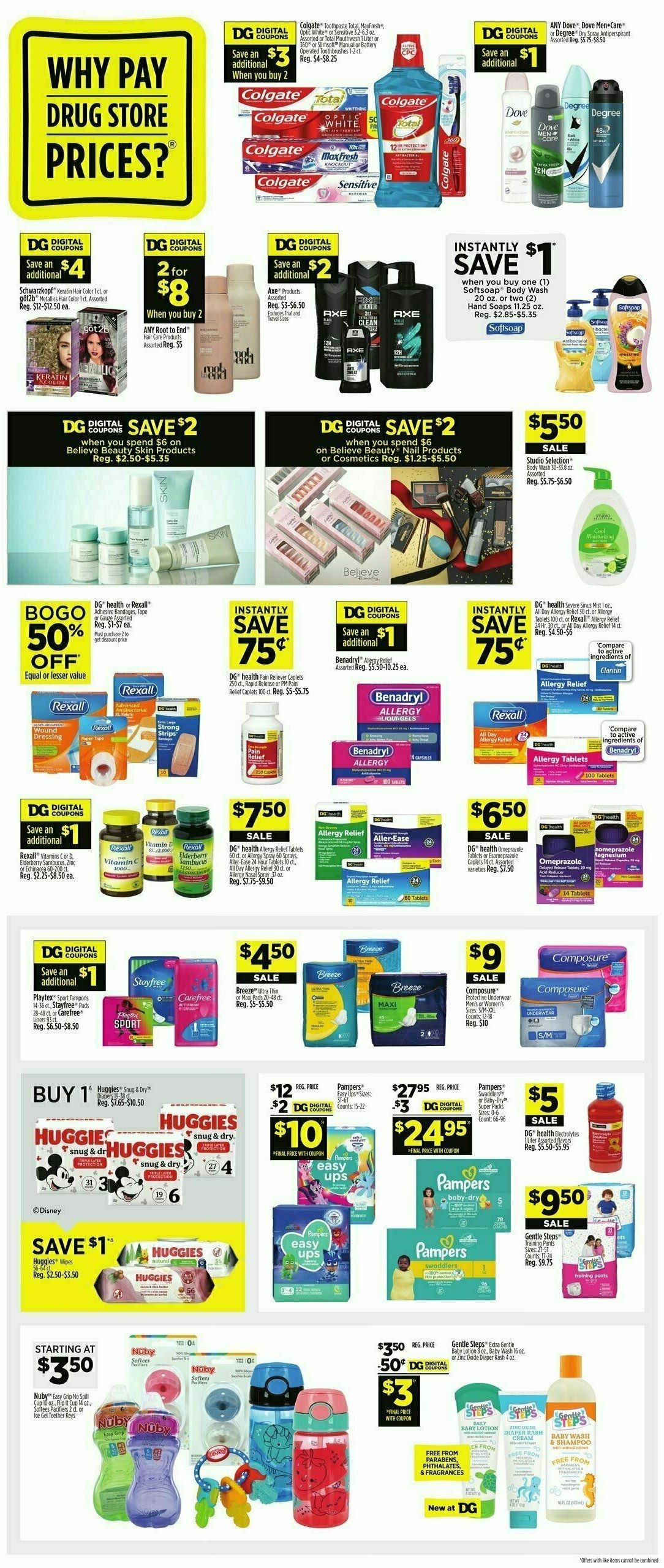 Dollar General Weekly Ad from August 20