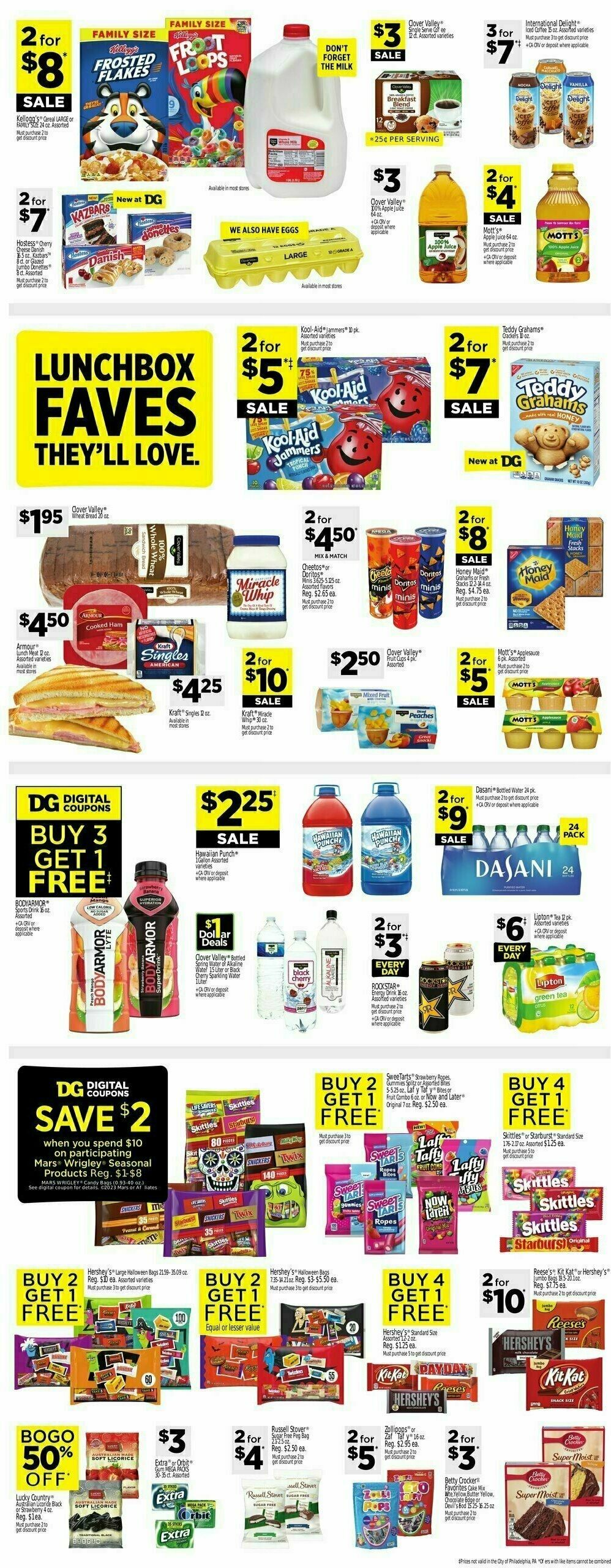 Dollar General Weekly Ad from August 27