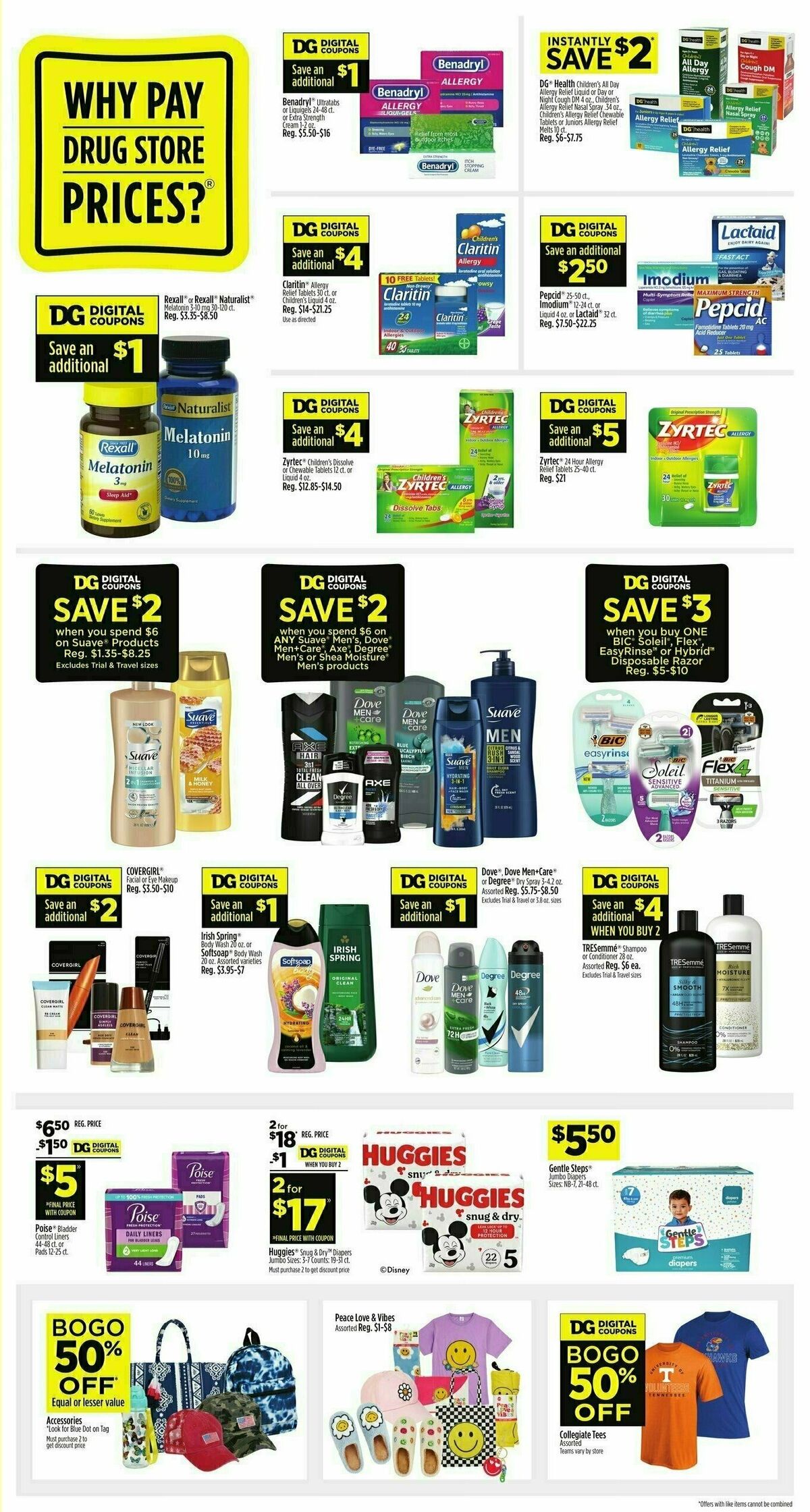 Dollar General Weekly Ad from August 27