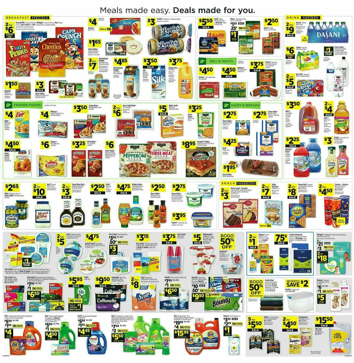 Dollar General Market Ad Weekly Ad from August 27