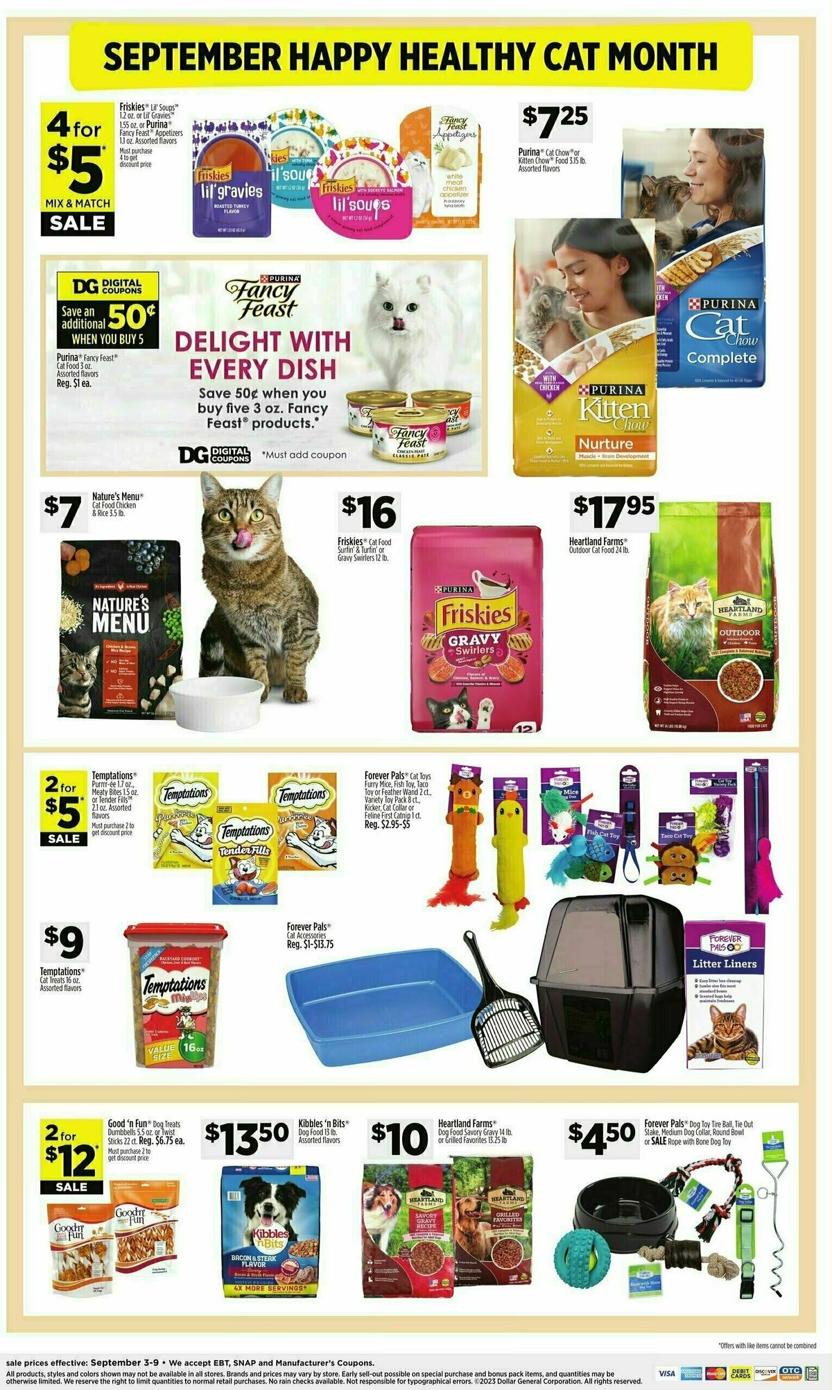 Dollar General Weekly Ad from September 3