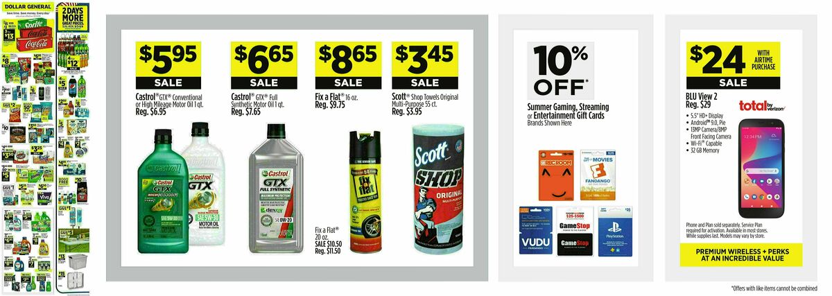 Dollar General Weekly Ad from September 3