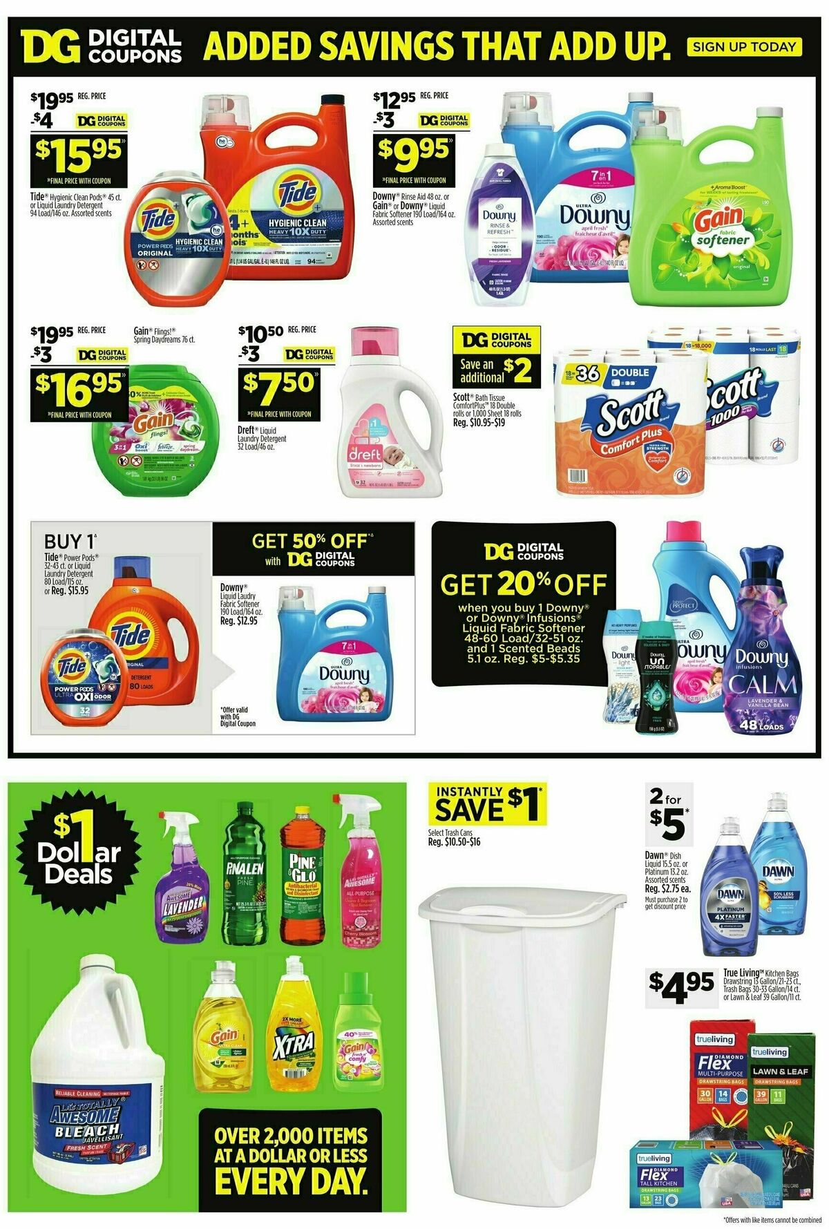 Dollar General Weekly Ad from September 3