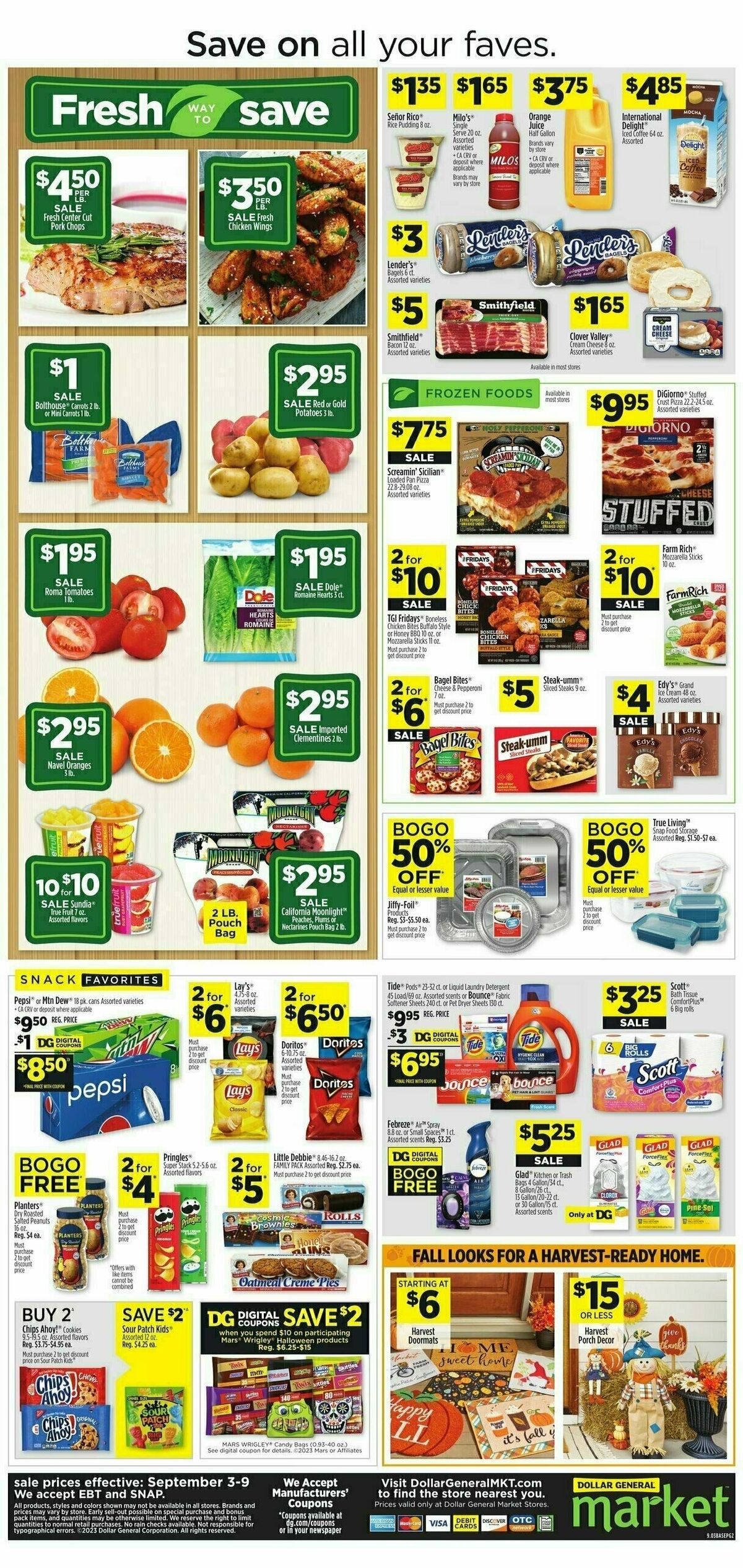 Dollar General Market Ad Weekly Ad from September 3