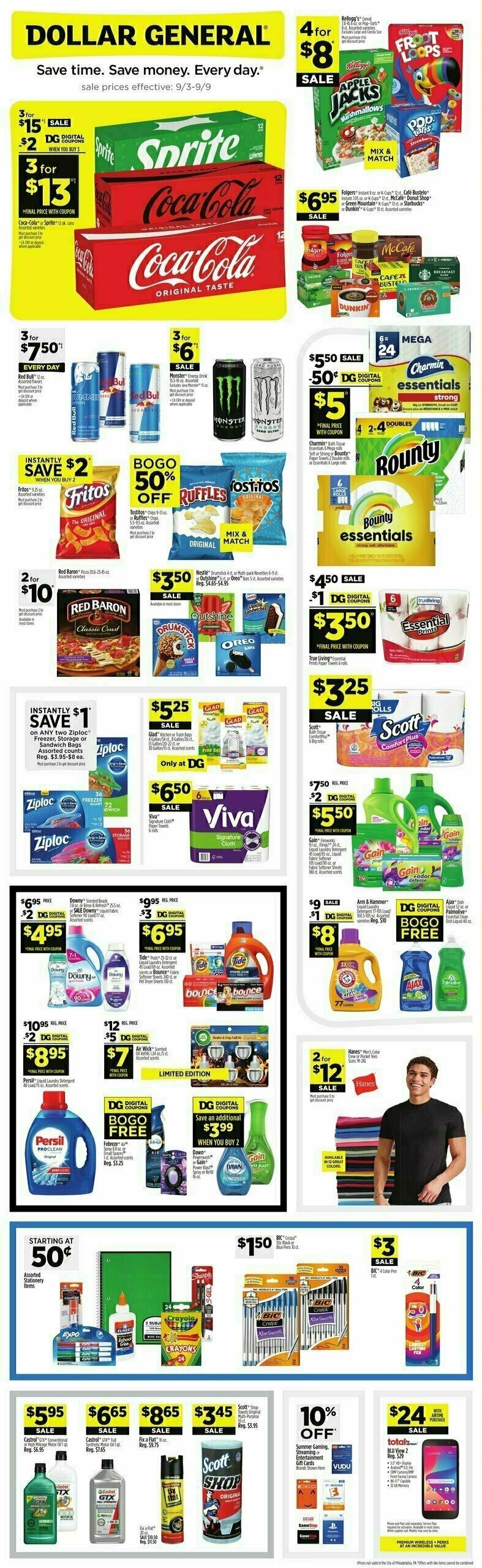 Dollar General Weekly Ad from September 5