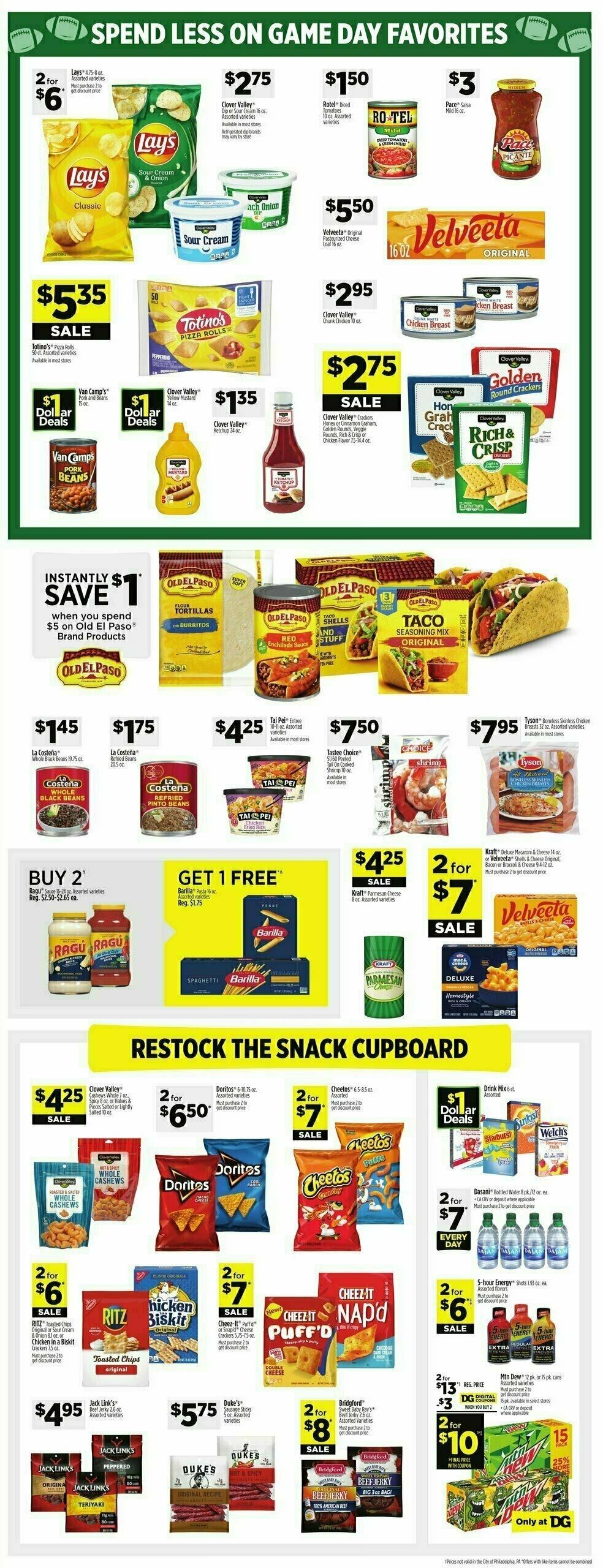 Dollar General Weekly Ad from September 17